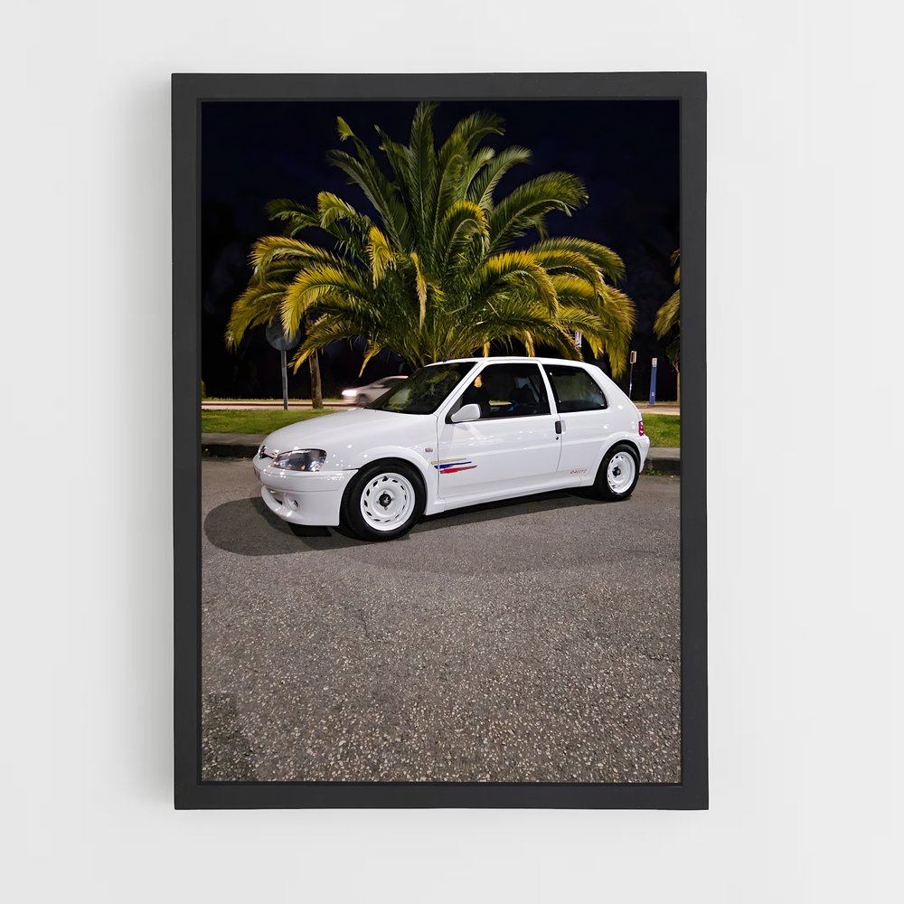 Poster Rallye Élite – affiche Peugeot (vue 2)